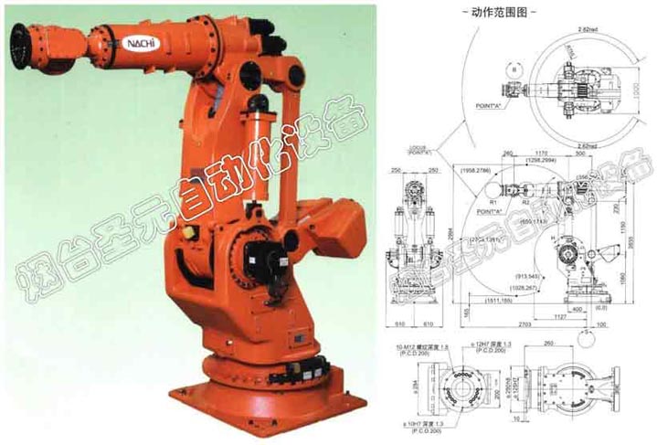 大荷（hé）載機器人碼垛機圖